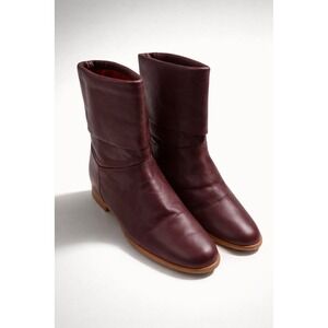 Vintage Americana Boho Leather Retro Slouch Western Scandi Minimalist Chic-6